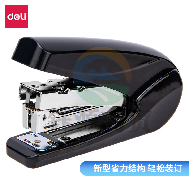得力0421省力订书机(黑)(订书机/台)