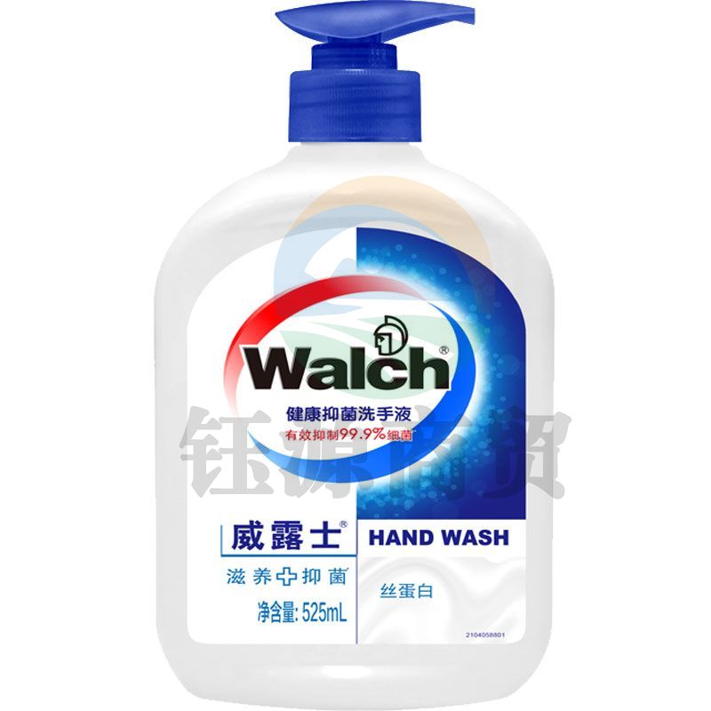 威露士健康抑菌洗手液丝蛋白525ml 无香 12支/箱
