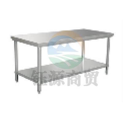 津御商厨 双层平板工作台 1300*1000*800