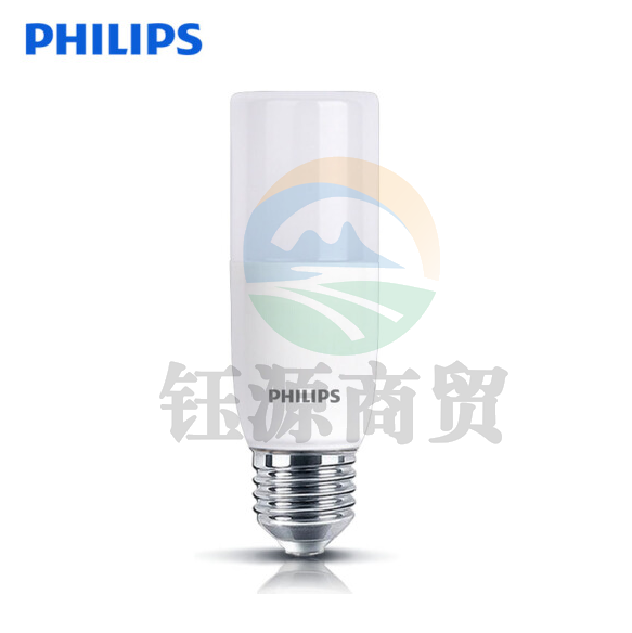 飞利浦LED小柱灯泡E27螺口柱形节能超亮  玉米灯泡替换筒灯节能灯 E27-7W 白光6500K