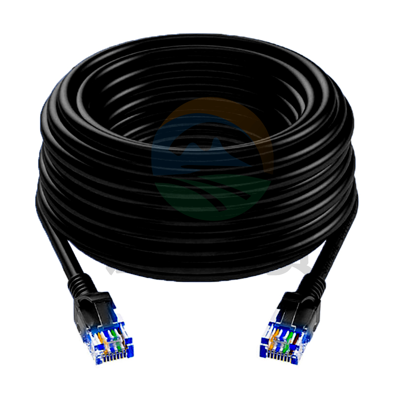 山泽(SAMZHE)HBL-6500六类千兆网络跳线宽带线黑色50米