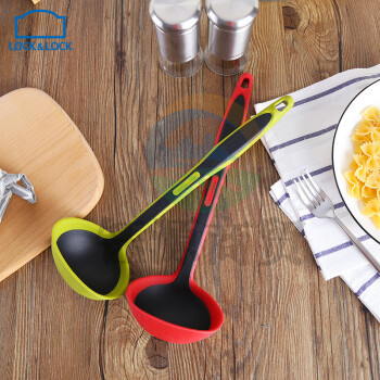 乐扣乐扣（LOCK&LOCK）CKT003 硅胶汤勺 耐高温不粘锅专用 颜色随机