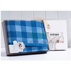 洁丽雅（Grace） 格调生活-9 1条浴巾巾耕细作礼盒 颜色随机