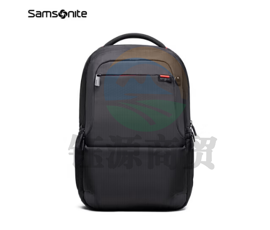 新秀丽（Samsonite）电脑包15.6英寸男女双肩背包书包商务背包旅行包36B 黑色