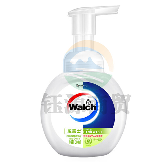 威露士 walch 泡沫洗手液 青柠盈润 300ml/瓶 24瓶/箱
