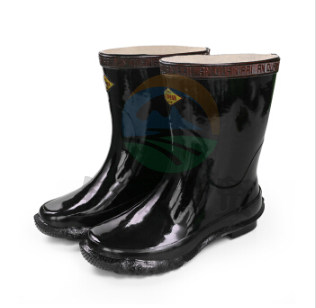 双安 中筒电工鞋 绝缘胶鞋 安全鞋工矿靴 长筒雨靴 35 KV（号码请备注）