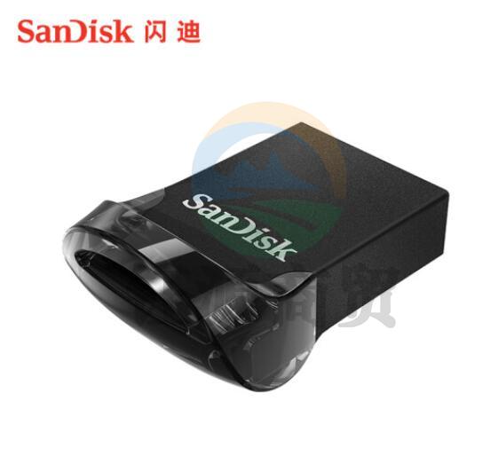 闪迪(SanDisk)128GB USB3.1 U盘 CZ430酷豆 黑色 读速130MB/s