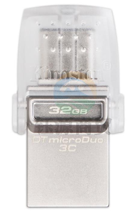 金士顿（Kingston）32GB Type-C USB3.1 U盘 DTDUO3C 双接口设计 支持苹果MacBook