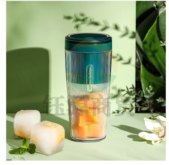 摩飞（Morphyrichards）便携式榨汁机网红无线充电果汁机料理机迷你随行杯MR9800翡冷绿