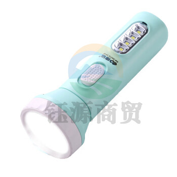 康铭 可充电式铅酸手电筒 KM-8927C 浅绿色