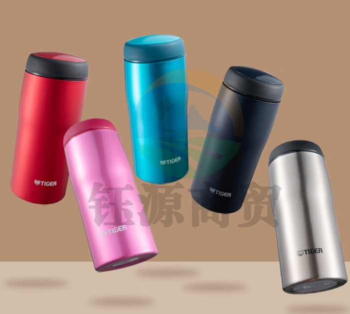 虎牌（Tiger）MJA-B036不锈钢保温杯 轻便水杯 深红色360ml