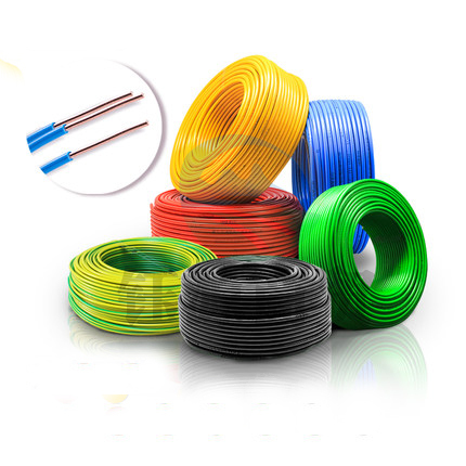 津达 WDZ-BYJ-黄色4平方 100/盘 电缆 低烟无卤塑铜线