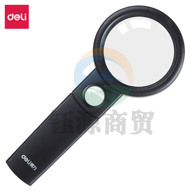 得力9092放大镜(黑)(只)