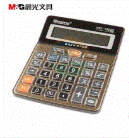 晨光 ADG-98137 语音型12位桌面型计算器 XH.034