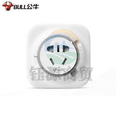 公牛（BULL)GND-2D 定时器插座机械式24小时定时开关/16A250V