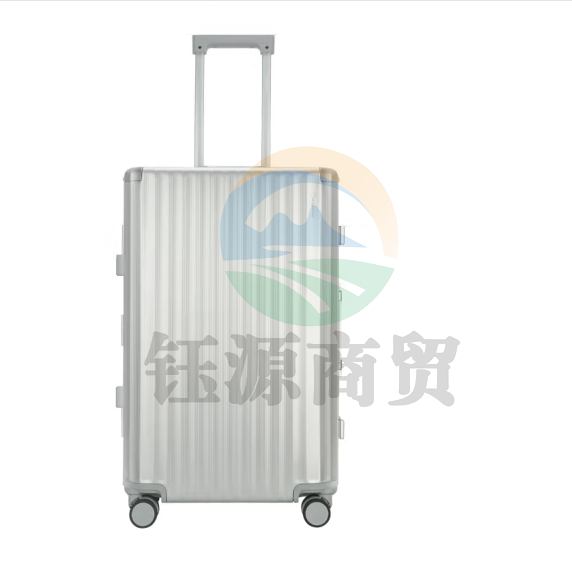 Diplomat外交官时尚镁铝合金铝框行李箱 万向轮拉杆箱TL-25052银色20英寸