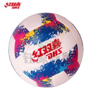 红双喜 DHS FV5-1 排球机缝软沙滩球5号室内外用教学比赛