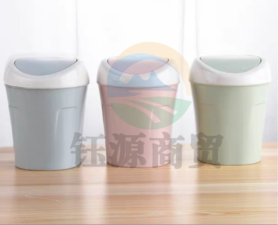 小翻盖垃圾桶桌面