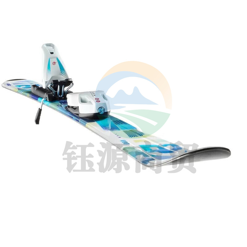 迪卡侬 儿童滑雪板双板WEDZE6黄色儿童款78cm-2758100