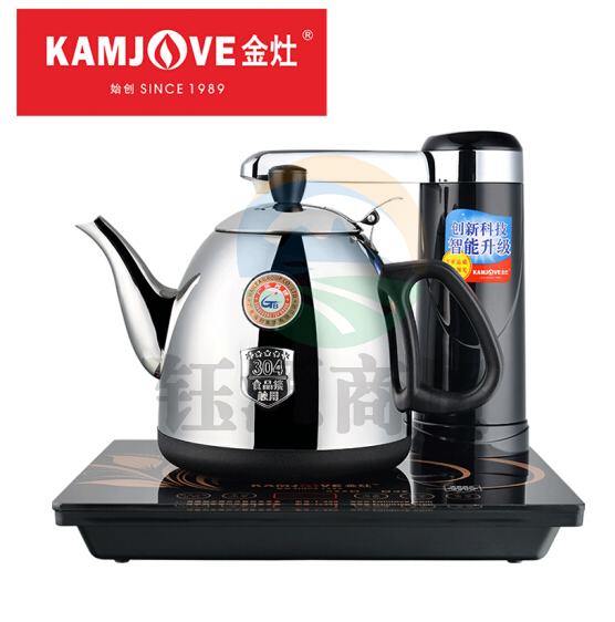 金灶 T-25A 触控式智能电茶壶 自动加水上水电热水壶304不锈钢