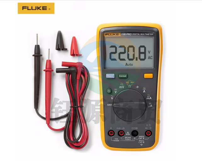 福禄克（FLUKE）F15B PRO 数字万用表 掌上型多用表 自动量程 带背光 仪器仪表F15B+