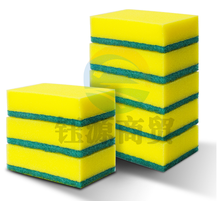 好媳妇 AGW-7705A-48海绵百洁布8片装 清洗不粘油洁净洗碗巾洗碗布去油污