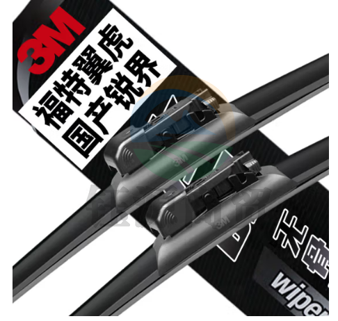 3M水晶无骨雨刮器/雨刷器/雨刮片福特翼虎13款后/福特国产锐界(15年款后)/汽车用品A级胶条(28/28英寸)(一对)