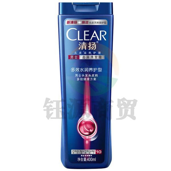 清扬男士多效水润养护型去屑洗发水 1.2L