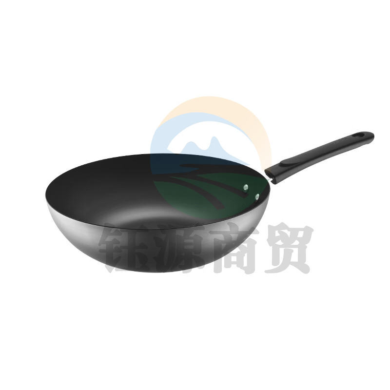 爱仕达（ASD）CF30P2TG-B炒锅不易锈铁锅 30CM精铁炒锅