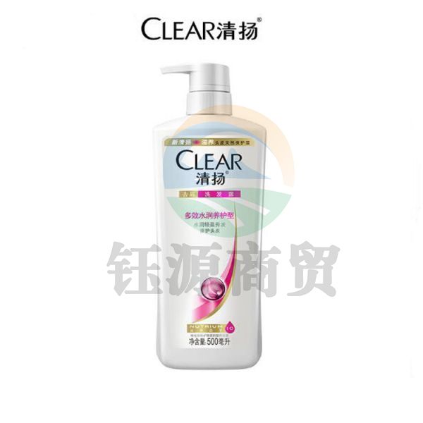 清扬洗发水 500ML 多效水润养护型
