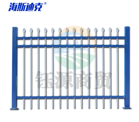 海斯迪克 HKL-1064 铁艺围栏防护栏 小区围墙别墅防护铁艺隔离栏 1.8*3m(1立柱+1网片)