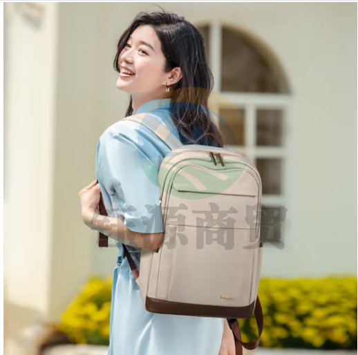 高尔夫（GOLF）双肩背包女14/15.6英寸笔记本苹果电脑包多功能旅行商务出差书包