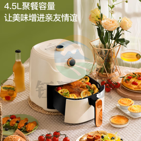 荣事达（Royalstar）空气炸锅4.5L大容量不粘涂层多功能家用无油烟煎炸 电炸锅薯条机RS-AF126