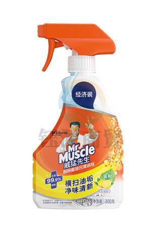 威猛先生（Mr Muscle）油污清洁剂柠檬香300g