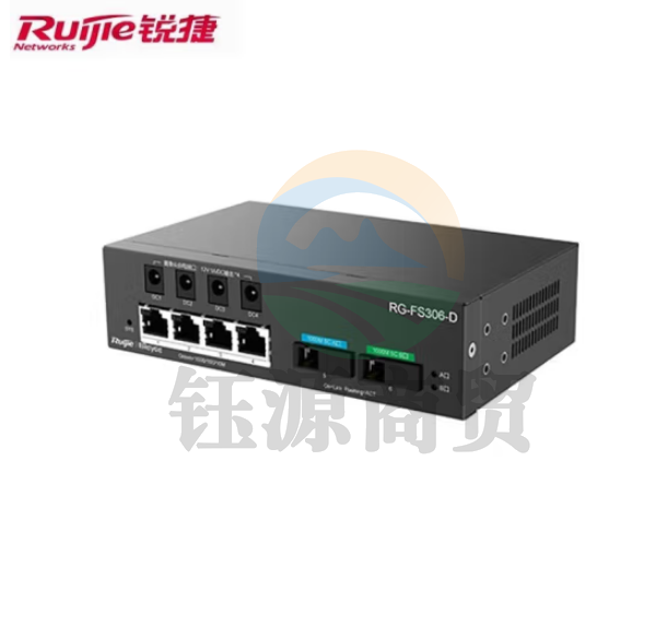 锐捷RG-FS306-D 全千兆企业级智能 监控光纤交换机