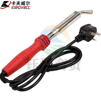 卡夫威尔 100W恒温扁嘴电烙铁 外热式家用电子维修焊接工具100W OT0100