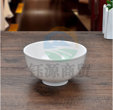 密胺 白色4.5寸高光加厚碗 （单独购买50起送）