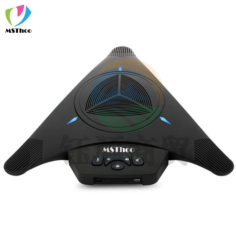 美源 视频会议麦克风 USB 全向麦克风八爪鱼 会议软件终端 全向麦 MST-X1D（1颗数字硅麦 USB有线）