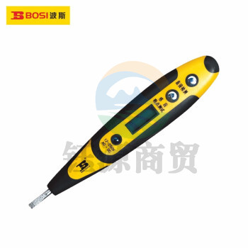 波斯（BOSI）多功能测电笔高精度断电测试电笔验电笔汽车漏电检测电工笔 BS453095（128MM）