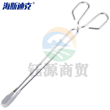 海斯迪克 gnjz-108 加长电镀不锈钢色垃圾夹子 火钳 夹拾物器 取物器 碳夹 环卫垃圾钳 80cm