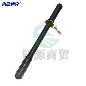 海斯迪克 HK-69 保安防暴棍 齐眉棍 武术训练棍 PC橡胶棍 巡逻应急棍防身棍 组合棒 2号