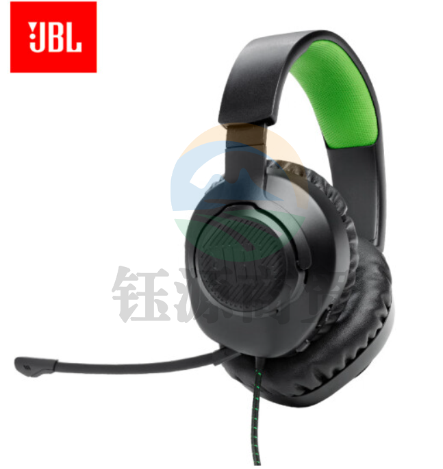 JBL量子风暴Q100 头戴式游戏耳机电竞耳麦 7.1虚拟环绕声带麦话筒电脑手机有线吃鸡耳机 暗夜黑