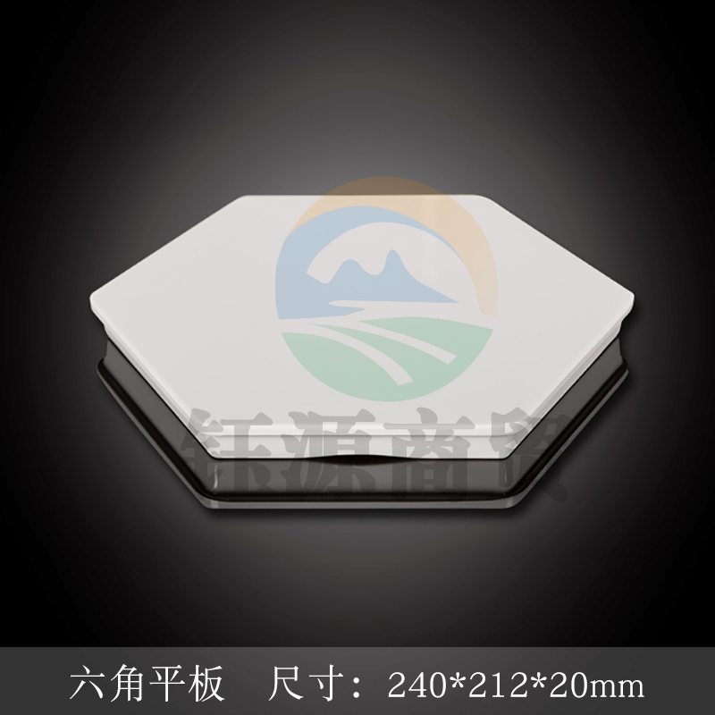 台顺密胺餐具6958 六角平板5个起售