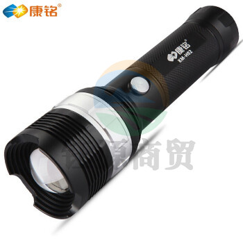 康铭 手电筒强光LED调焦变焦手电户外照明露营灯KM-H02