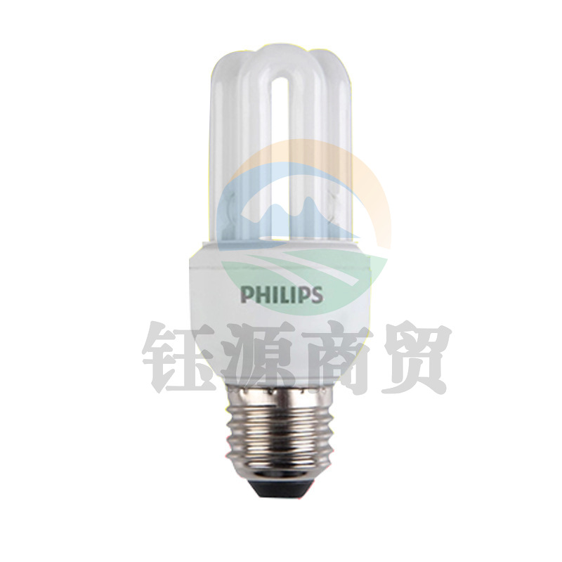 飞利浦 23W E27大螺口 3U节能灯 6500K白光 电子式节能灯泡 12只/箱