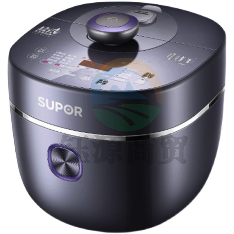 苏泊尔SY-50HC32Q 电压力锅 加厚搪瓷内胆 一锅双球釜 2200瓦猛火IH快速电压力锅5L