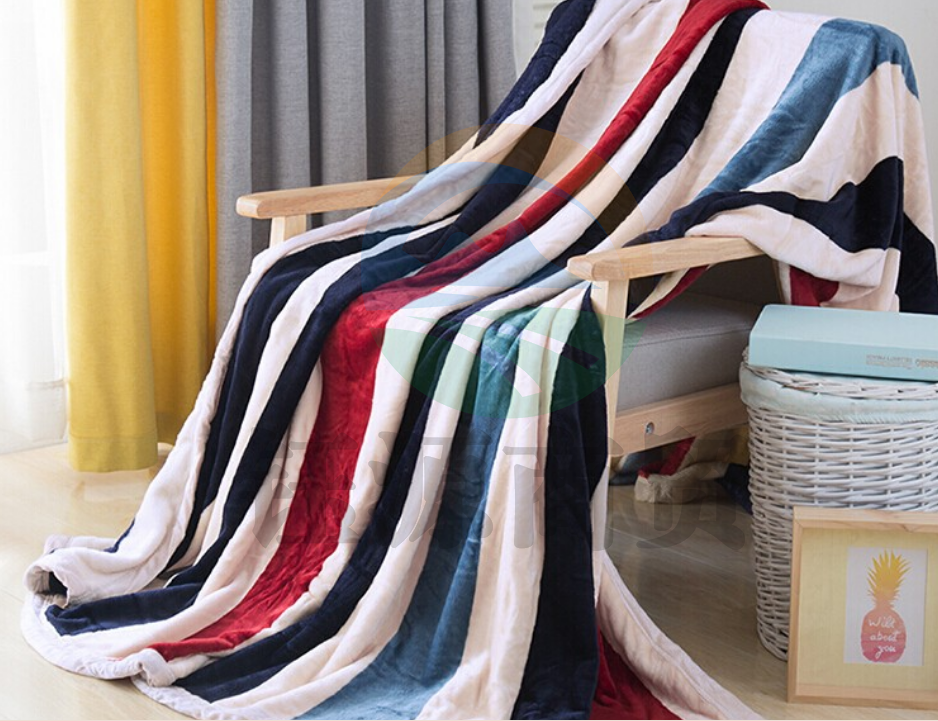 雅鹿·自由自在 毛毯加厚法兰绒毯子 200*230cm多彩人生