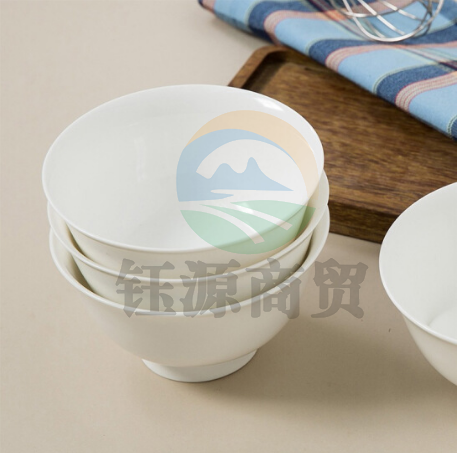 镁质瓷瓷碗5寸（单只）