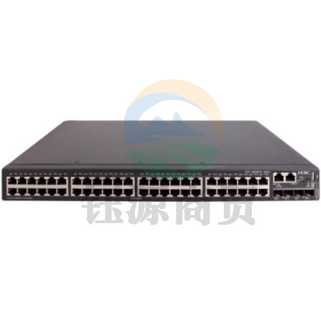 华三（H3C）LS-5500V2-54S-EI 三层交换机 48个千兆电口 2个千兆光口 2个万兆光口 2个40G QSFP+端口 商用