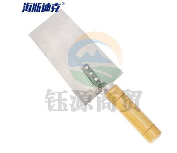 海斯迪克 gnjz-5338 木柄抹泥刀 泥工瓦工灰匙抹泥刀 泥瓦工具铲刀 大号（5个）